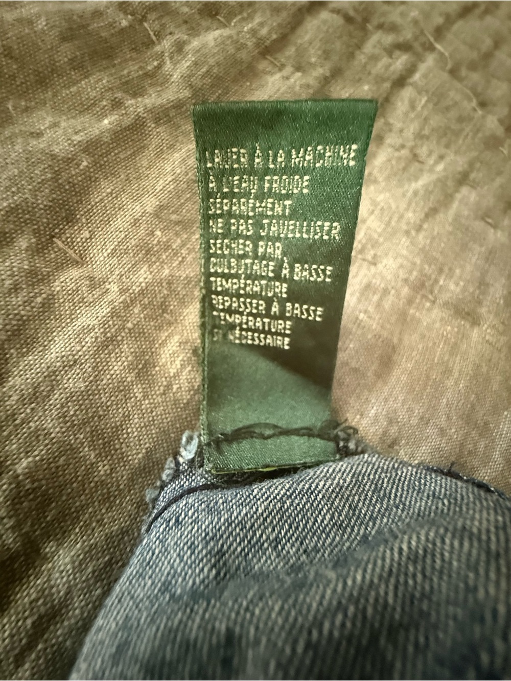 Ralph Lauren Blue A-Line Denim Maxi Skirt - Picture 4 of 8
